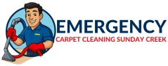 Emergency Carpet Cleaning Sunday creek website logo